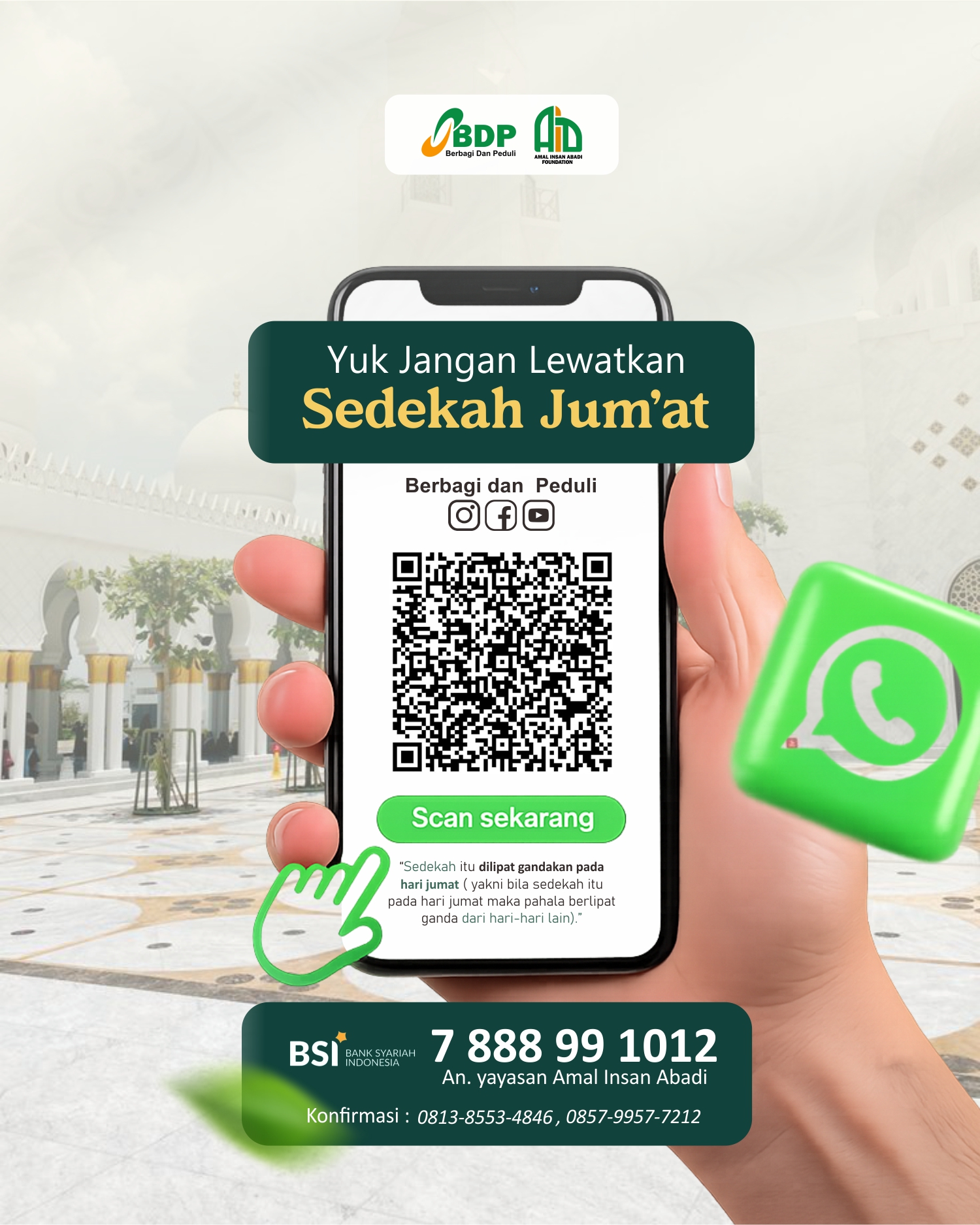 Sedekah Jum’at: Kesempatan Emas Menjemput Keberkahan